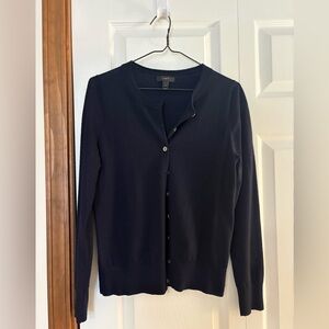 Navy J Crew Women's Sweater